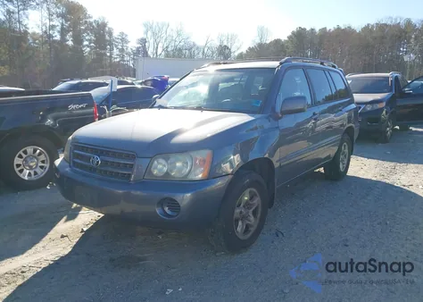 2002 Toyota Highlander from USA, damaged, VIN JTEGD21AX20034337